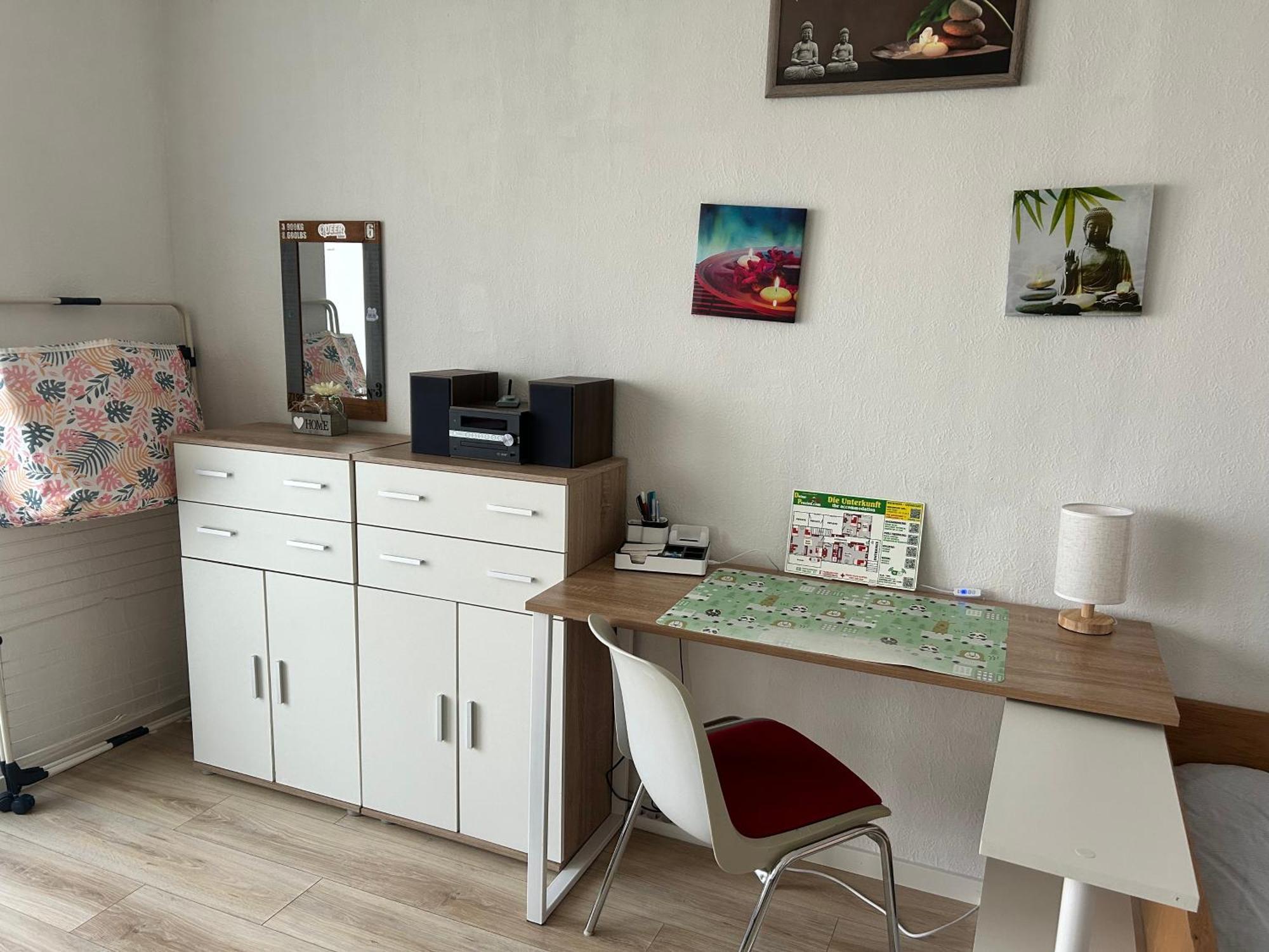 2-5 Bettzimmer Creglingen Buitenkant foto